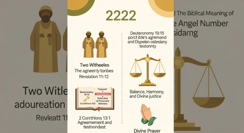 Biblical Meaning of Angel Number 222