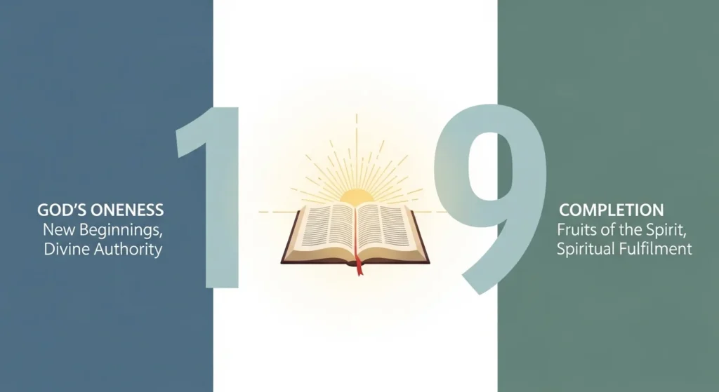 Biblical Meaning of Numbers 1 and 9