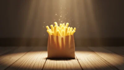 Fries in the bag Meaning