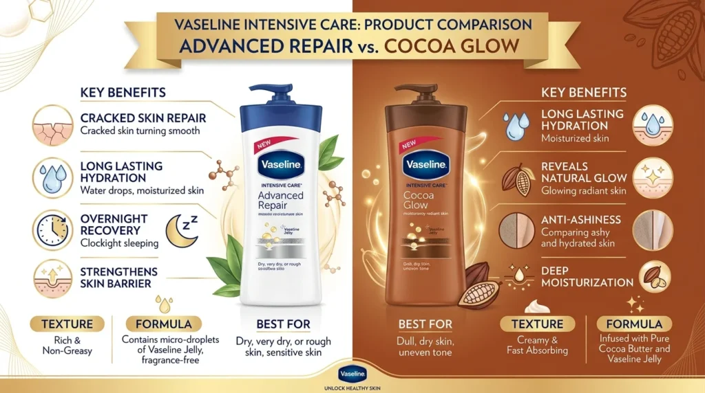 Best Vaseline Lotion for Cracked and Flaky Skin