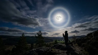 Halo Around the Moon Biblical Meaning