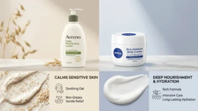 I Have Sensitive Skin How Gentle Are Nivea’s Creams Compared to Aveeno
