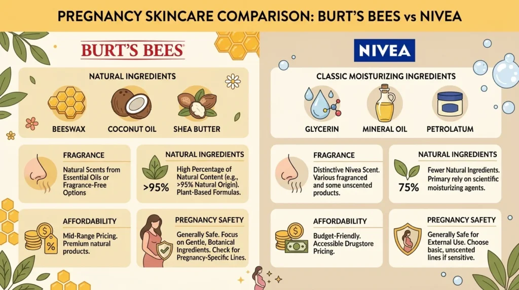 Is Burt’s Bees Safer Than Nivea for Pregnancy