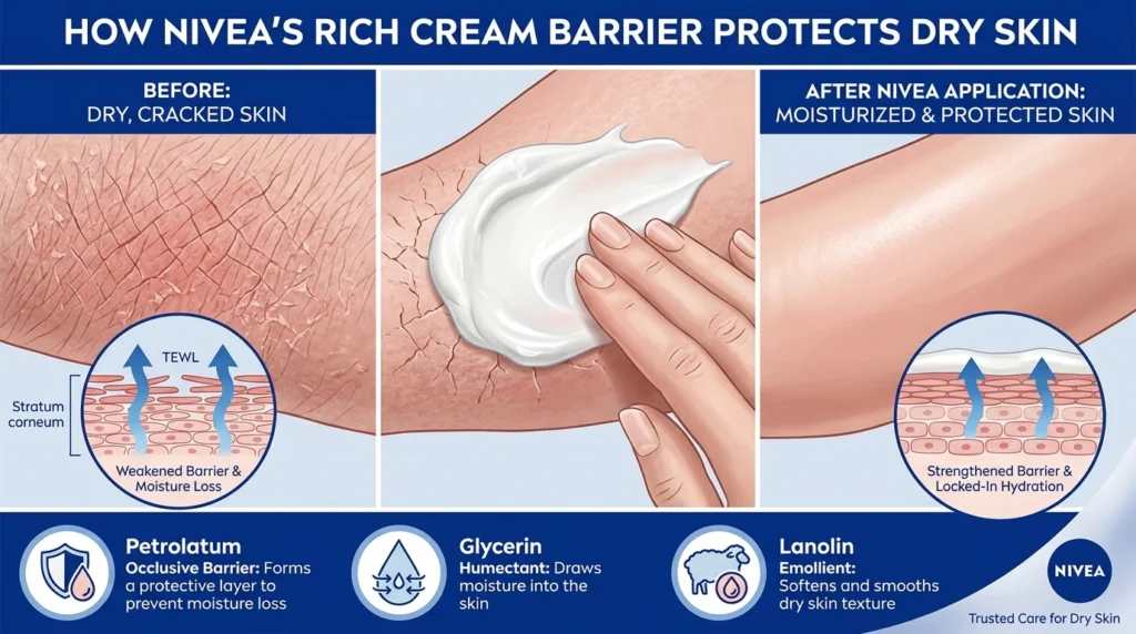 Nivea Cream for Sensitive Skin