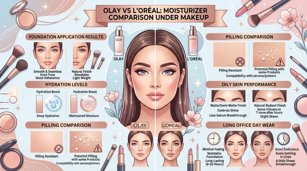 Which Moisturizer Works Better Under Makeup